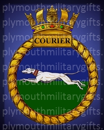 HMS Courier Magnet